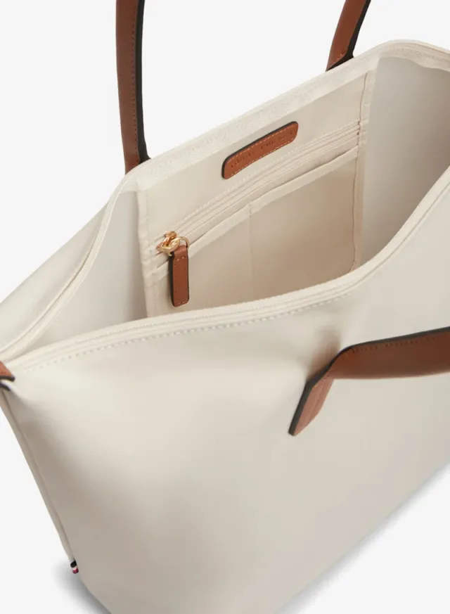 TH Monogram Plaque Nylon Tote Bag – image 5