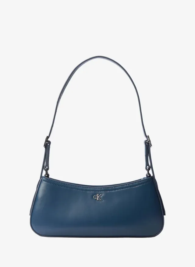 Monogram Logo Plaque Shoulder Bag