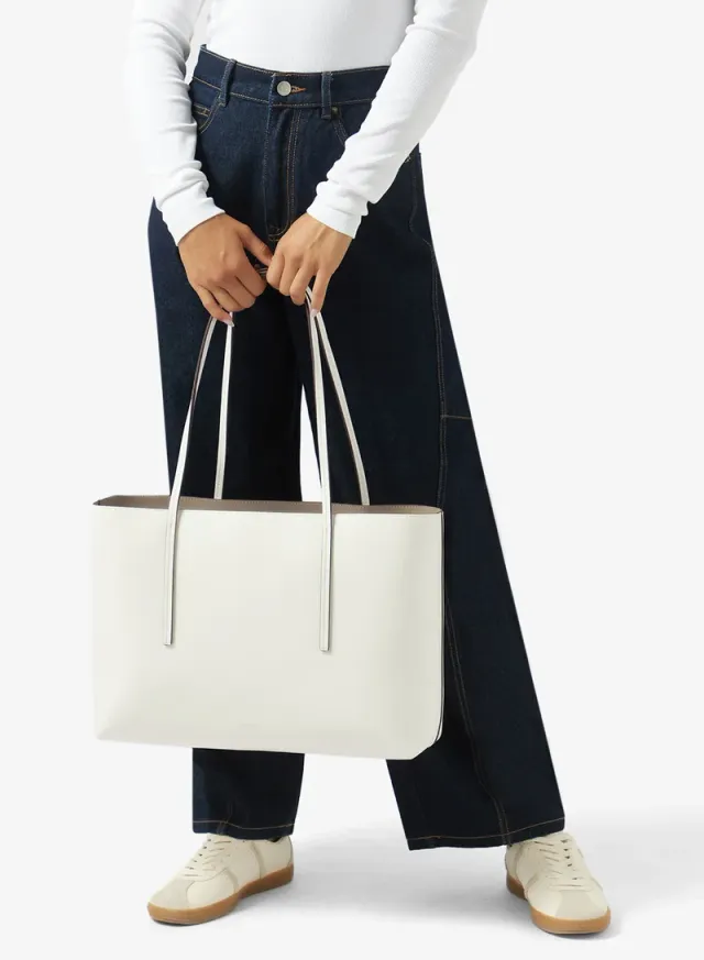 Foil Logo Tote Bag With Pouch – image 6