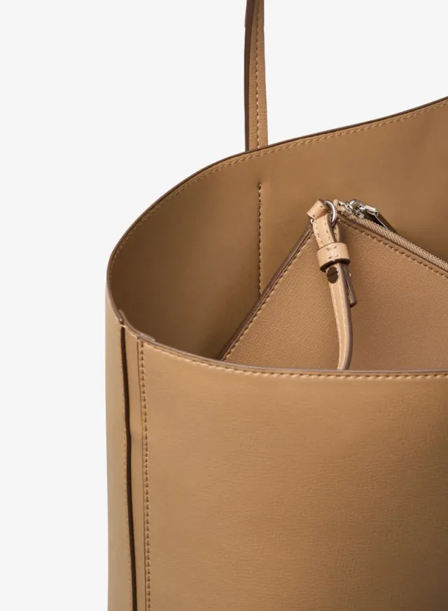 Foil Logo Tote Bag With Pouch – image 4