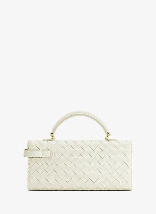 Keyla Weave Texture Top Handle Bag – image 3
