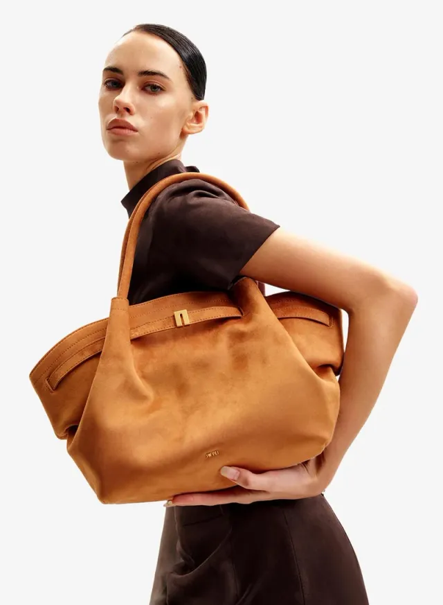Hana Medium Faux Suede Tote Bag – image 2