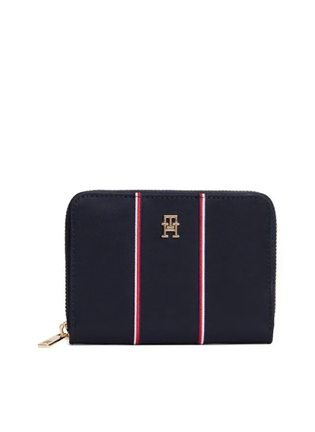 Hilfiger Icon Signature Tape Zip-Around Wallet