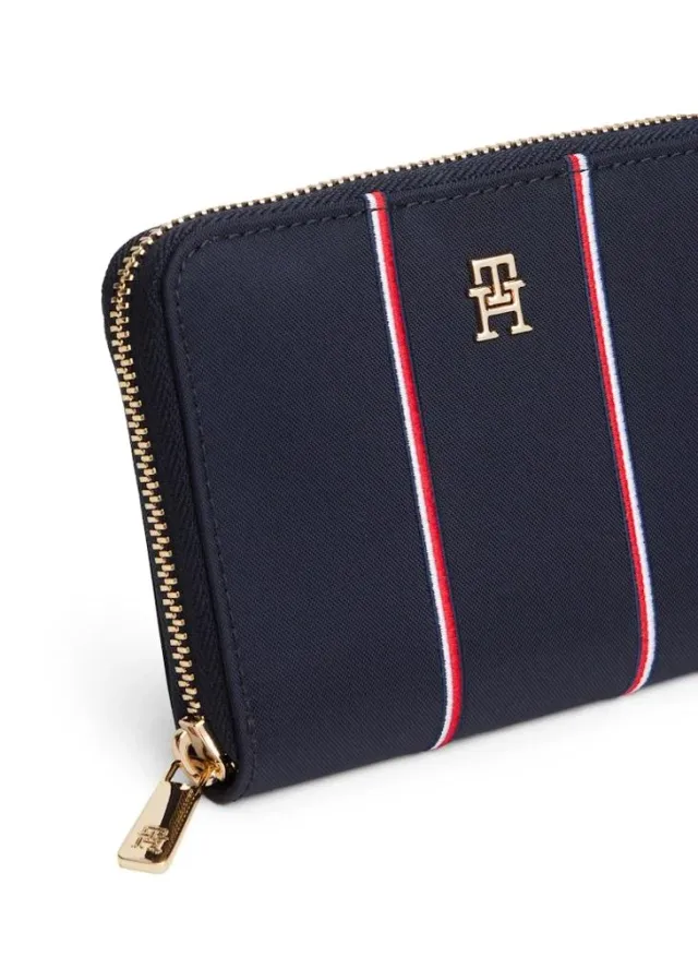 Hilfiger Icon Signature Tape Zip-Around Wallet – image 3