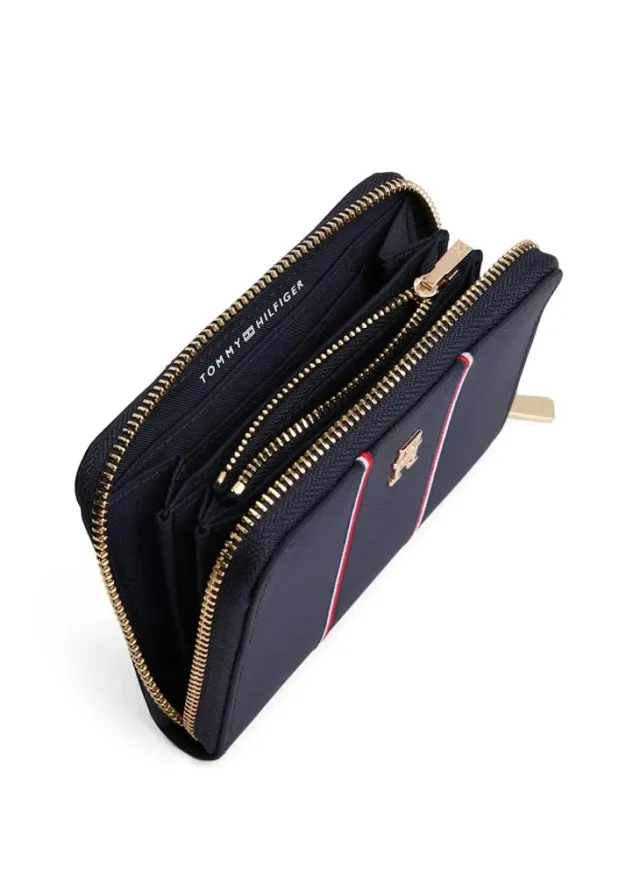 Hilfiger Icon Signature Tape Zip-Around Wallet – image 4