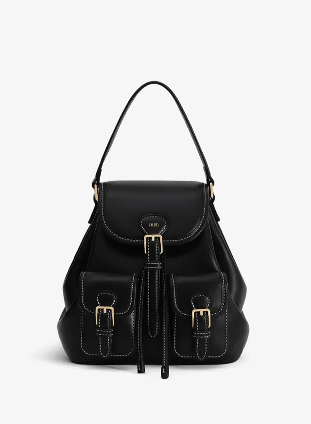 Harper Buckle Pocket Backpack