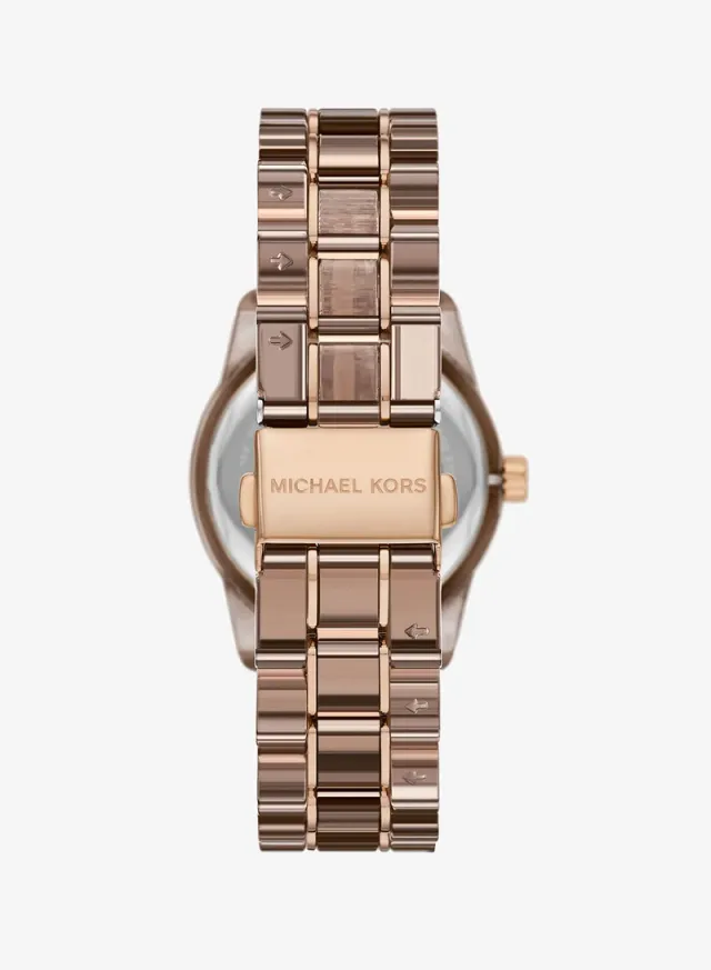 Stainless Steel Metal Bracelet Analog Watch – image 3