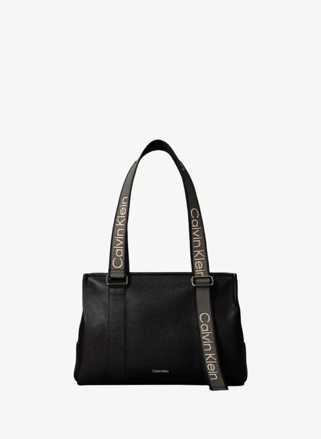 Logo Strap Tote Bag