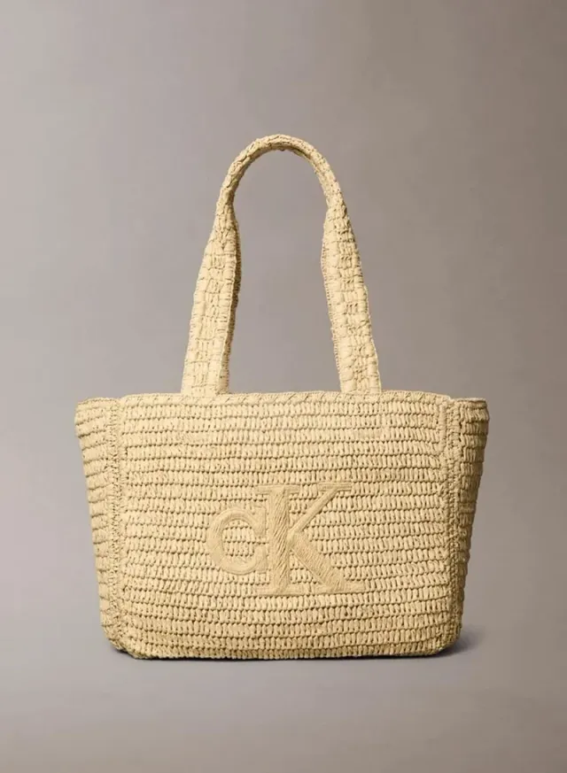 Hand Braided Raffia Tote Bag