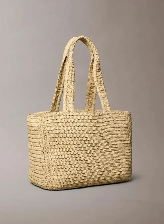 Hand Braided Raffia Tote Bag – image 2