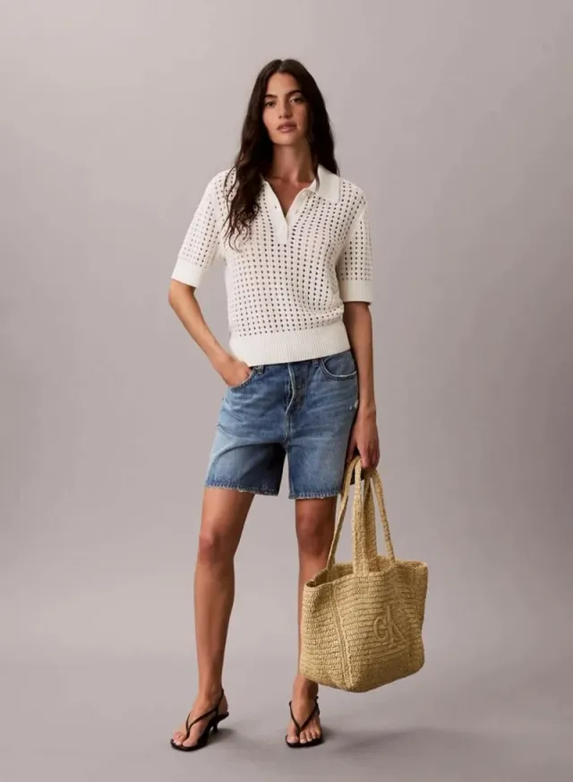 Hand Braided Raffia Tote Bag – image 5