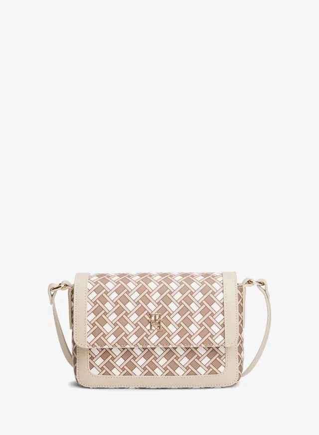 Logo Print Crossbody Bag