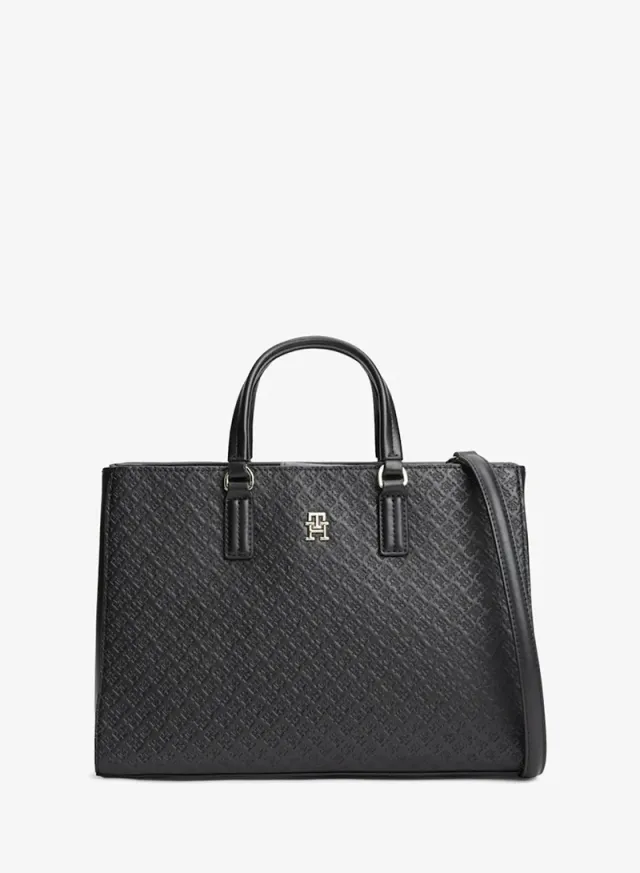 Essential TH Monogram Crossbody Satchel