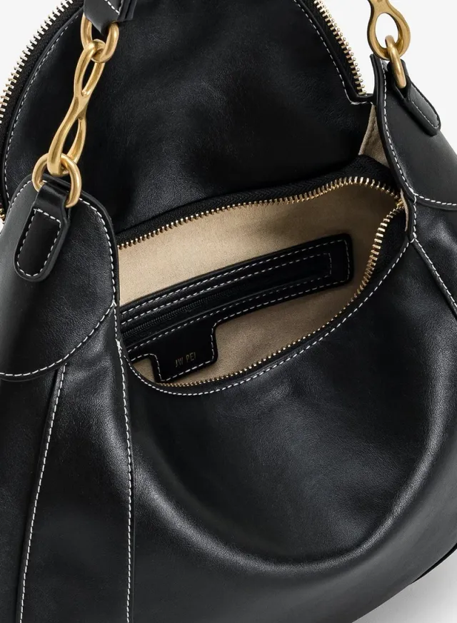 Daria Metal Pendant Embellished Shoulder Bag – image 5