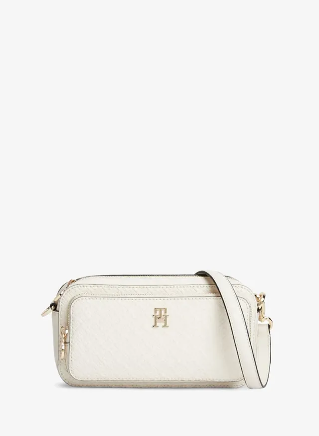TH Monogram Crossbody Camera Bag