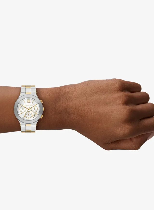 Stainless Steel Metal Bracelet Analog Watch – image 2
