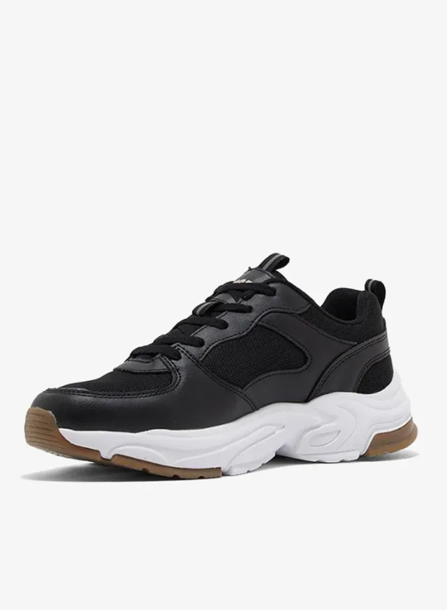 U.S. Polo Assn. Women’s SORLEY GLB 6FX Chunky Sole Sneakers - White & Gold – صورة 2