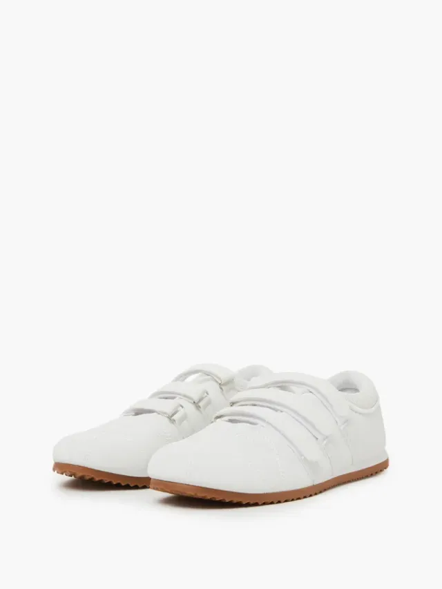Styli White Velcro Strap Sneakers – image 2