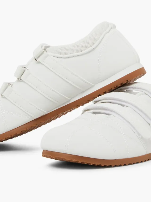 Styli White Velcro Strap Sneakers – image 3