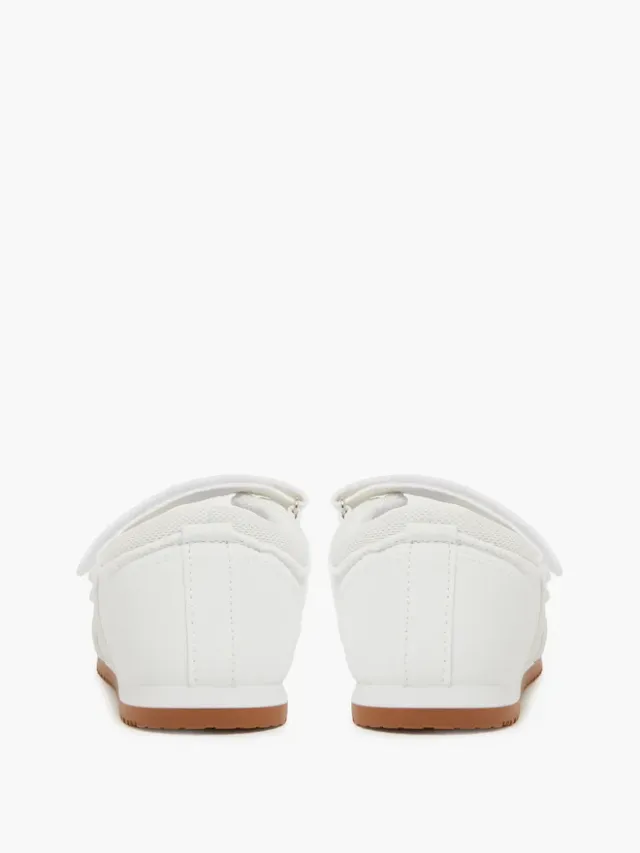 Styli White Velcro Strap Sneakers – image 4