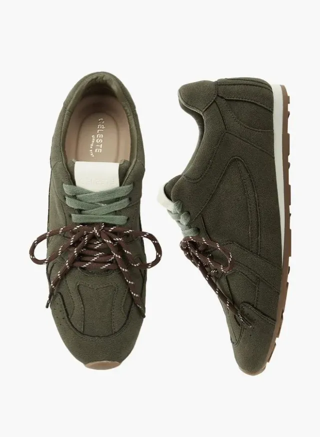 Women Lace-Up Ankle Sneakers