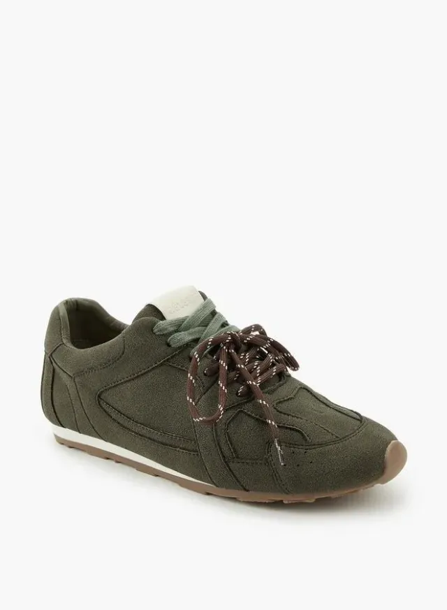 Women Lace-Up Ankle Sneakers – صورة 2