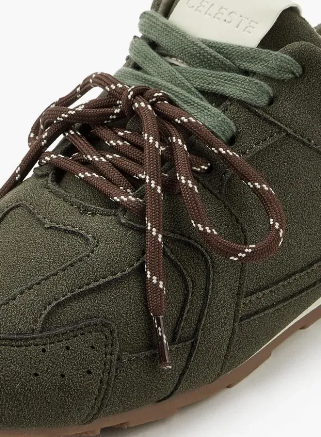 Women Lace-Up Ankle Sneakers – صورة 4