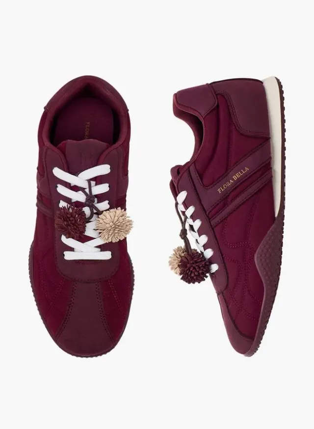 Women Pom-Pom Accent Ankle Sneakers – صورة 3
