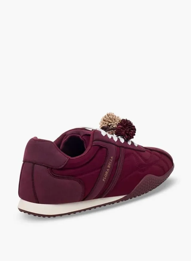 Women Pom-Pom Accent Ankle Sneakers – صورة 6