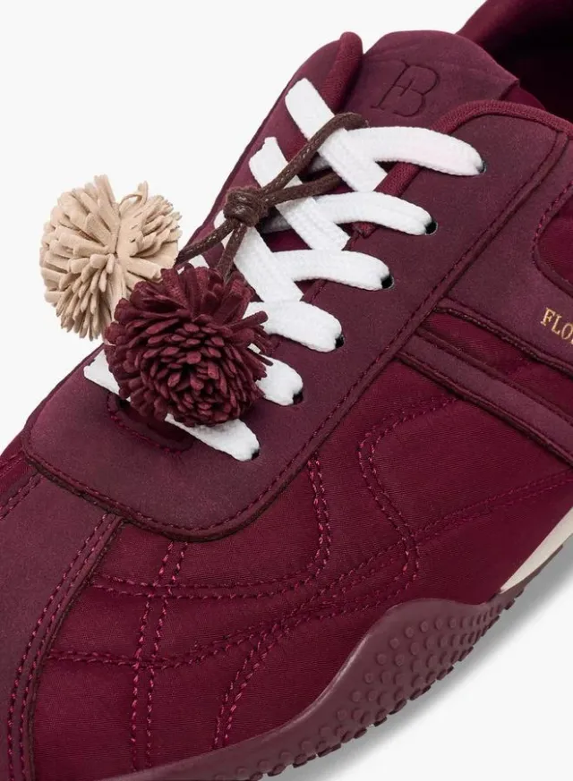 Women Pom-Pom Accent Ankle Sneakers – صورة 7
