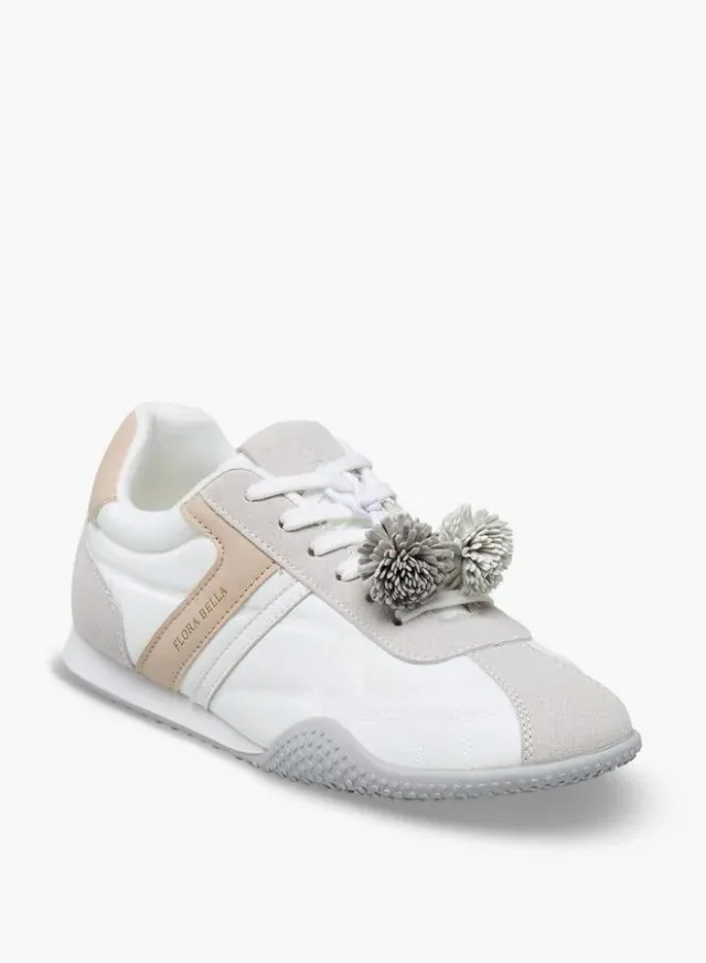 Women Pom-Pom Accent Ankle Sneakers – image 2
