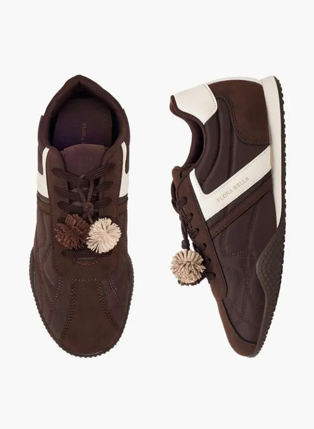 Women Pom-Pom Accent Ankle Sneakers – صورة 2