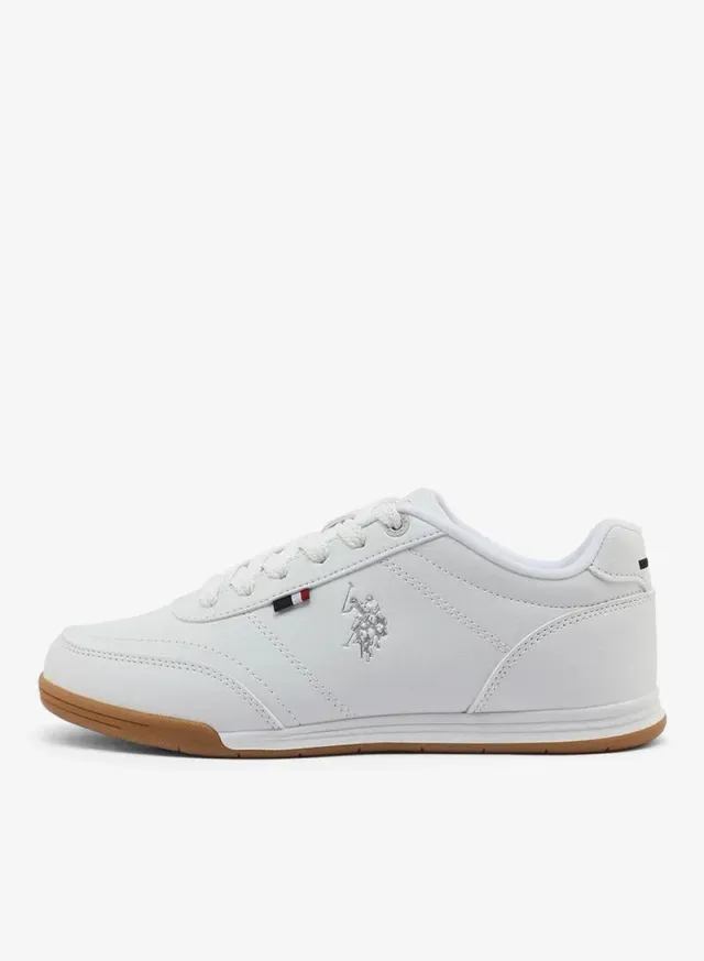 U.S. Polo Assn. Women CONO GLB 6FX Black Casual Sneakers with Gum Sole – Lace-Up Lifestyle Shoes – image 3