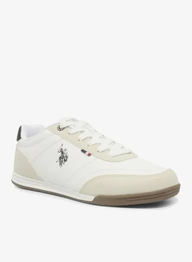 U.S. Polo Assn. Women CONO GLB 6FX Black Casual Sneakers with Gum Sole – Lace-Up Lifestyle Shoes – صورة 2