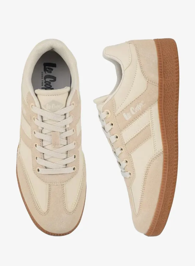 Women Panelled Lace-Up Sneakers
