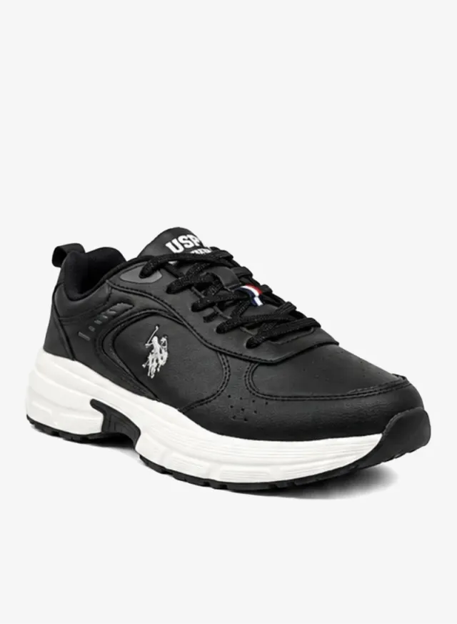 U.S. Polo Assn. Women’s Beige ROX GLB 6FX Chunky Sneakers – Stylish Everyday Comfort Shoes – صورة 2