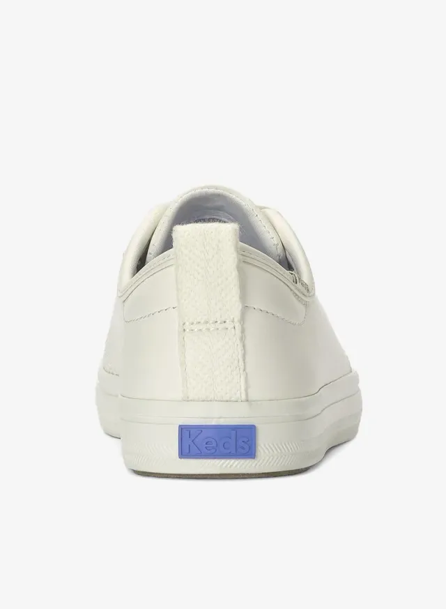 Keds Women's Cruise Lace Up Leather Casual Sneaker Beige – image 2