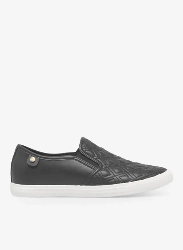 Quilted Slip-On School Loafers – صورة 3