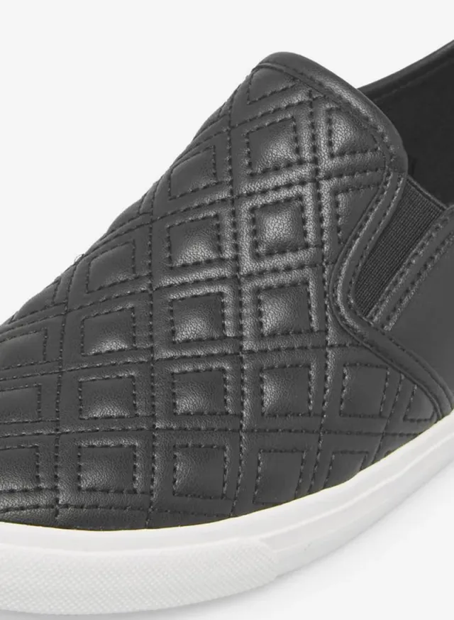 Quilted Slip-On School Loafers – صورة 7