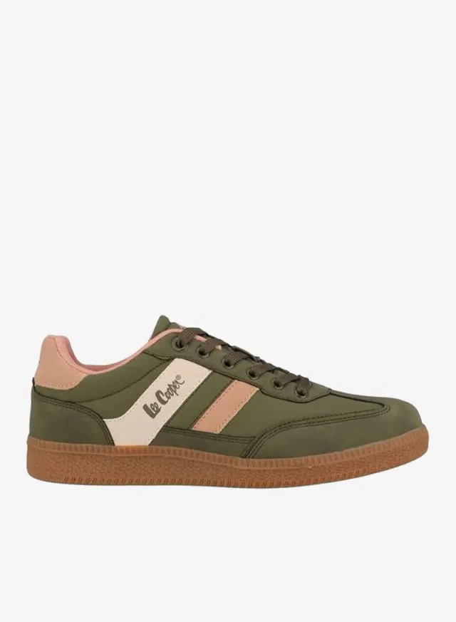 Women Panelled Lace-Up Ankle Sneakers