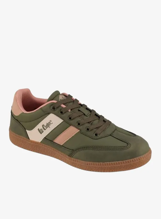Women Panelled Lace-Up Ankle Sneakers – صورة 2