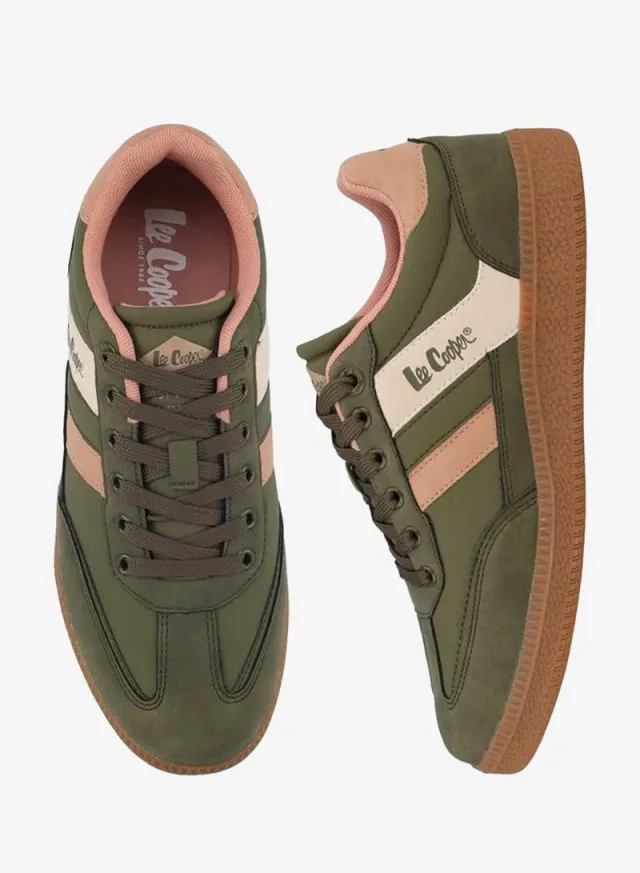 Women Panelled Lace-Up Ankle Sneakers – صورة 3