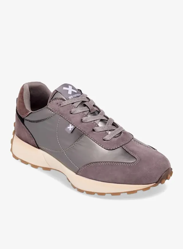 Women Metallic Lace-Up Ankle Sneakers – image 2
