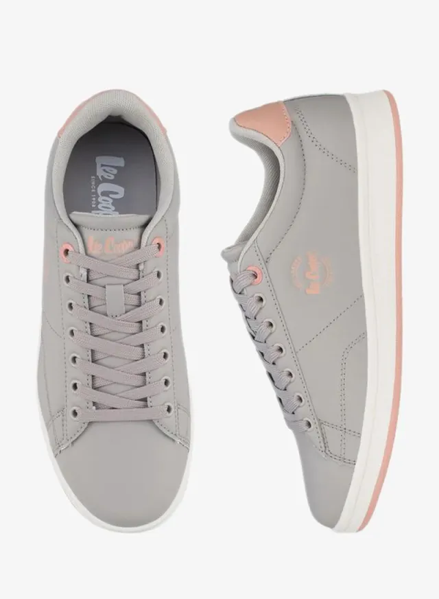 Lace-Up Ankle School Sneakers