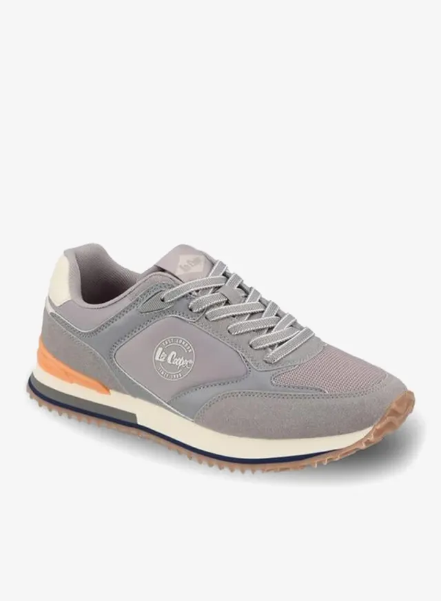 Women Logo Print Lace-Up Ankle Sneakers – صورة 2