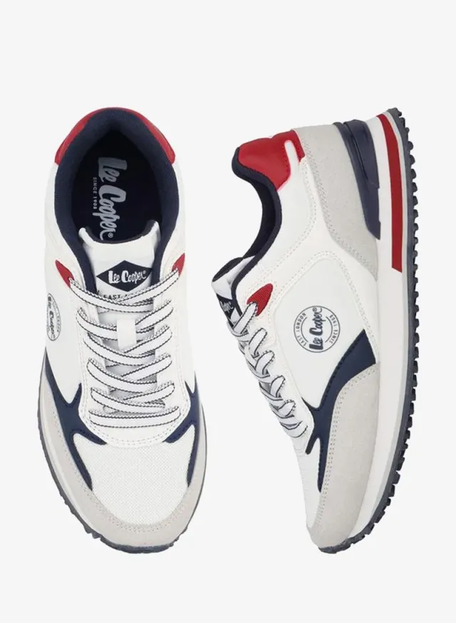 Colourblock Lace-Up Ankle School Sneakers – صورة 3