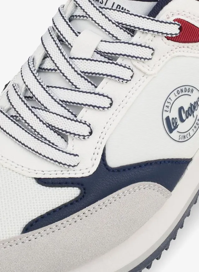 Colourblock Lace-Up Ankle School Sneakers – صورة 4