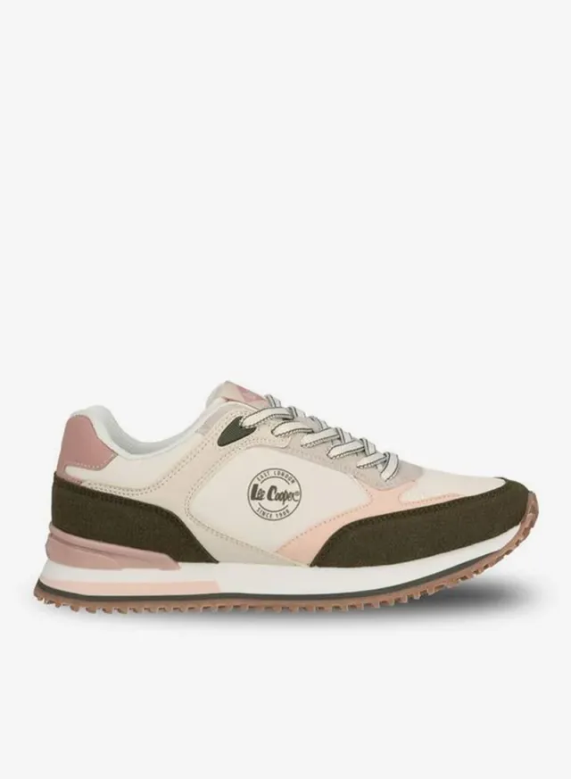 Colourblock Lace-Up Ankle School Sneakers