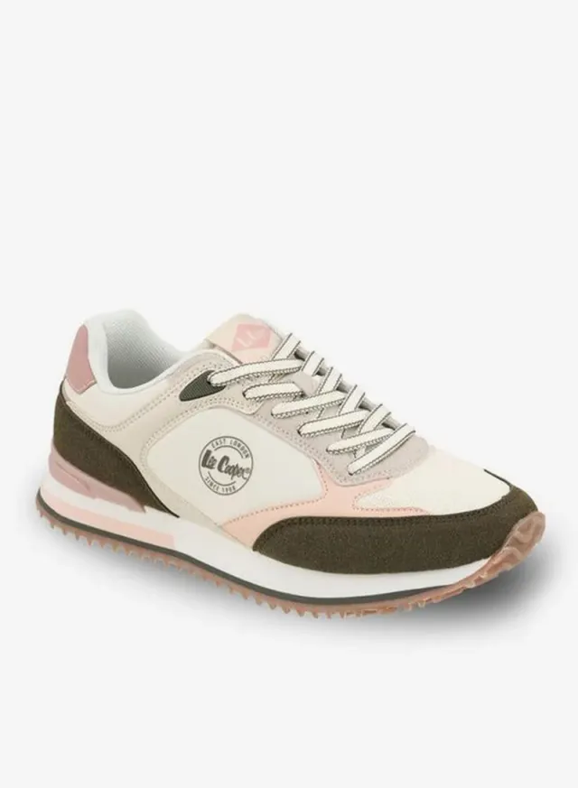 Colourblock Lace-Up Ankle School Sneakers – صورة 2