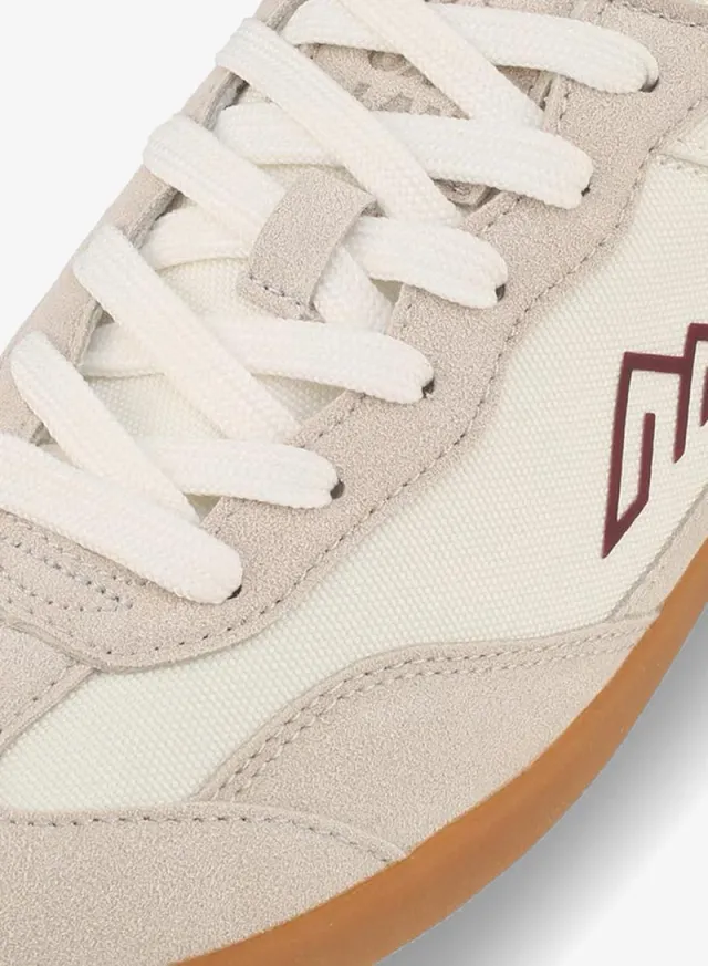 Panelled Lace-Up Ankle Sneakers – صورة 4